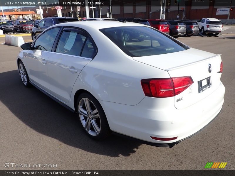 Pure White / Titan Black 2017 Volkswagen Jetta GLI 2.0T