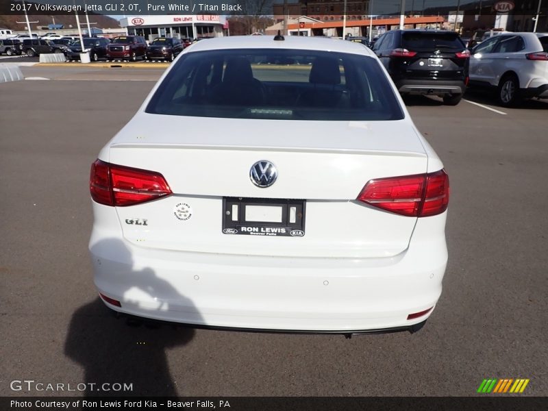 Pure White / Titan Black 2017 Volkswagen Jetta GLI 2.0T