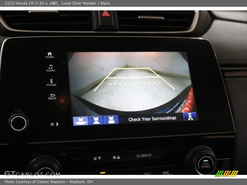 Lunar Silver Metallic / Black 2020 Honda CR-V EX-L AWD