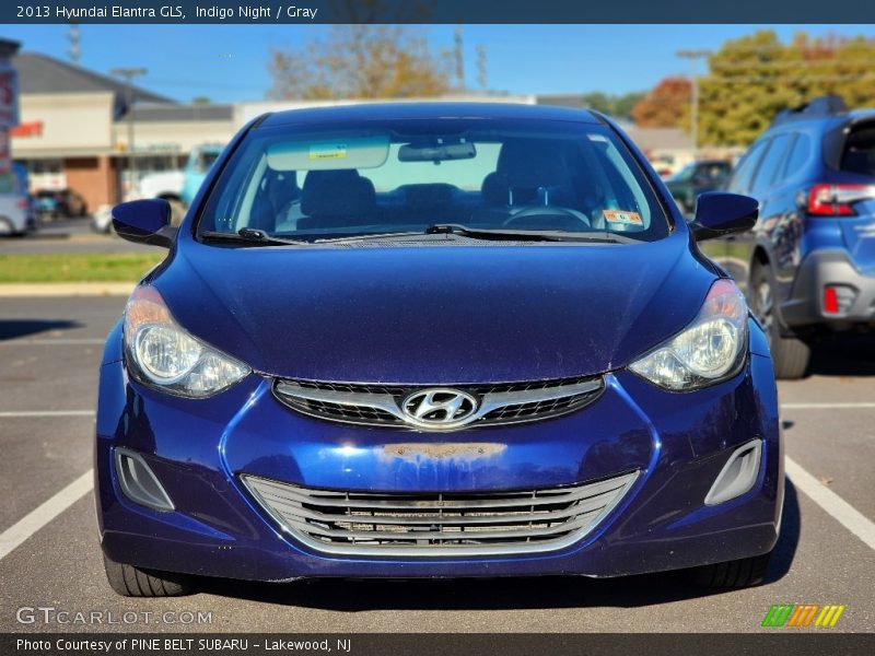 Indigo Night / Gray 2013 Hyundai Elantra GLS