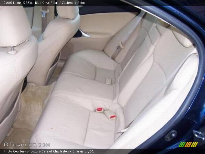 Blue Onyx Pearl / Cashmere Beige 2006 Lexus IS 350