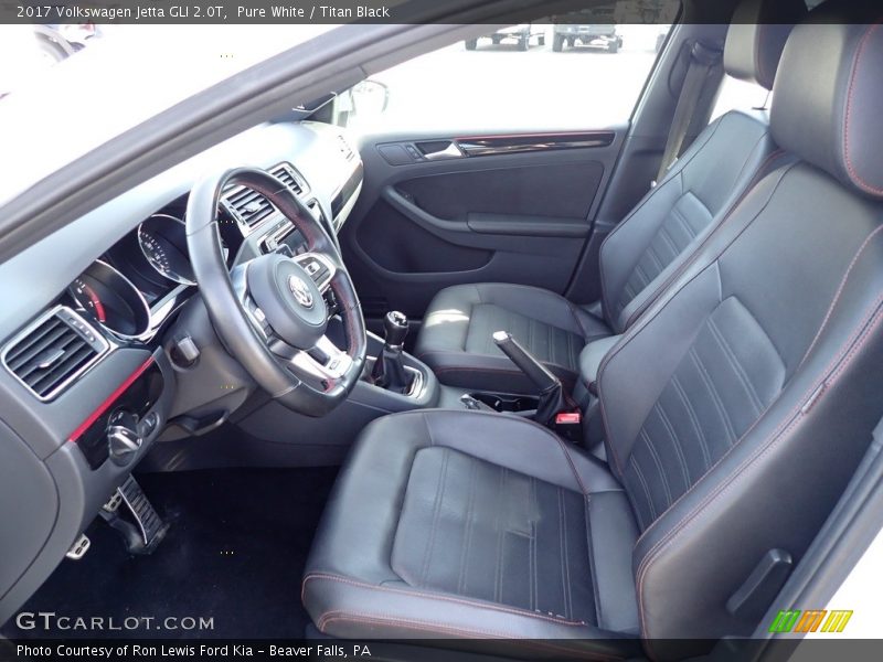 Front Seat of 2017 Jetta GLI 2.0T