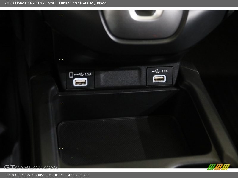 Lunar Silver Metallic / Black 2020 Honda CR-V EX-L AWD