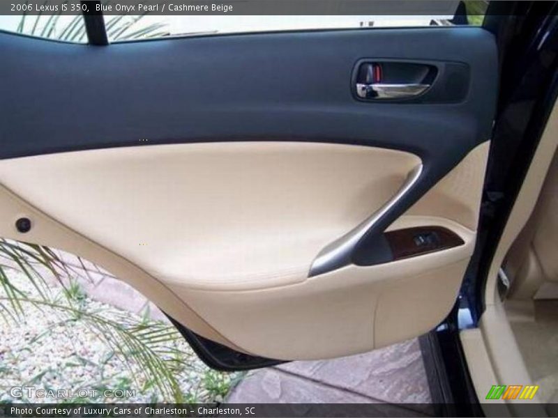 Blue Onyx Pearl / Cashmere Beige 2006 Lexus IS 350