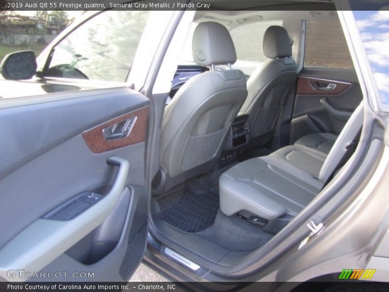 Samurai Gray Metallic / Pando Gray 2019 Audi Q8 55 Prestige quattro
