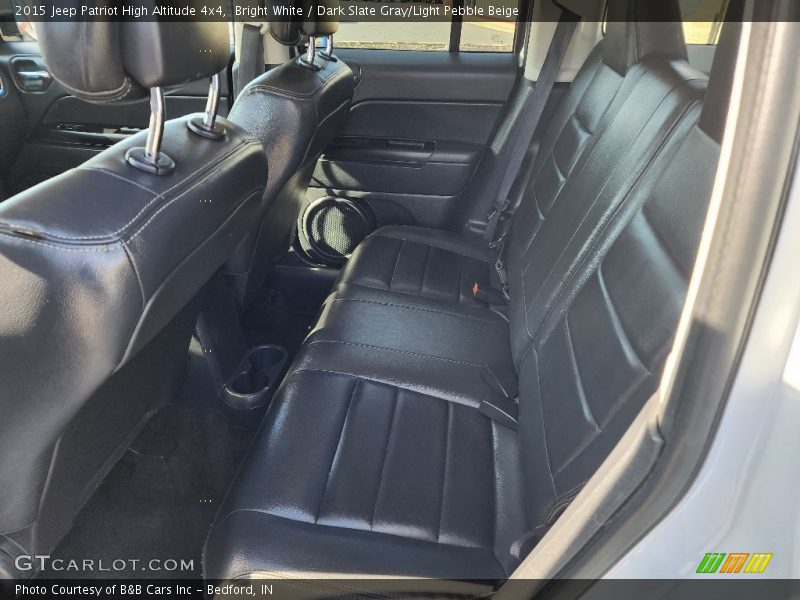Bright White / Dark Slate Gray/Light Pebble Beige 2015 Jeep Patriot High Altitude 4x4
