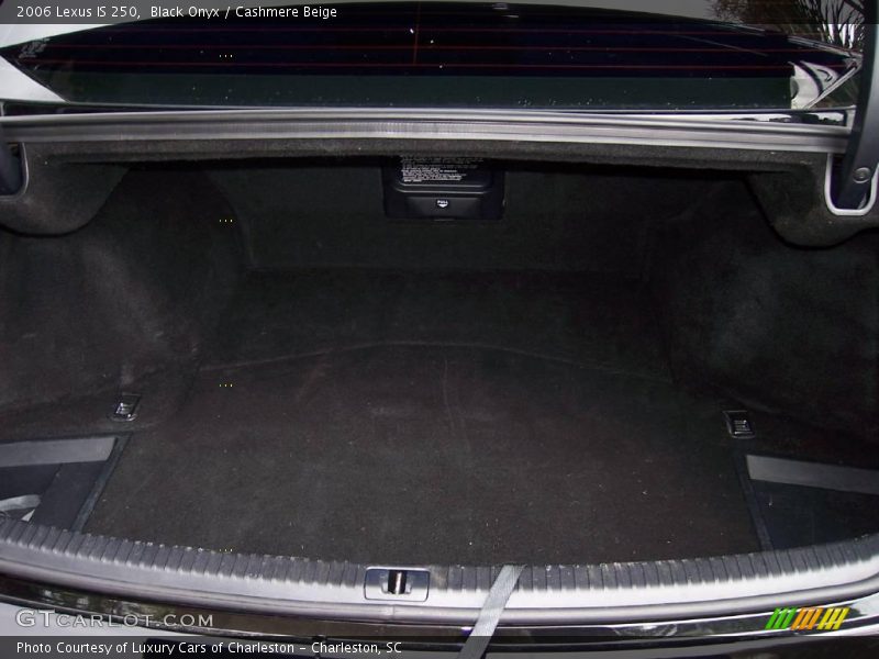 Black Onyx / Cashmere Beige 2006 Lexus IS 250