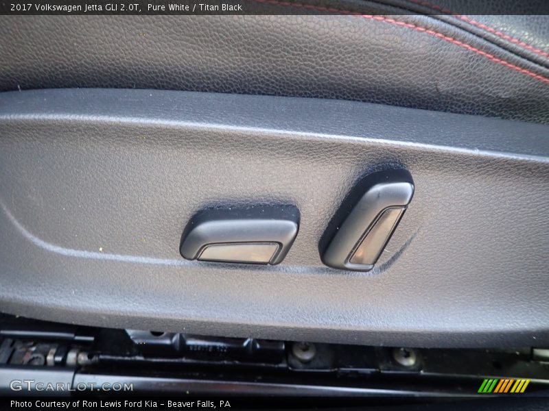 Pure White / Titan Black 2017 Volkswagen Jetta GLI 2.0T