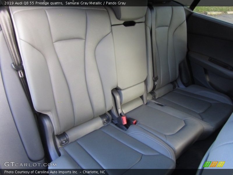 Samurai Gray Metallic / Pando Gray 2019 Audi Q8 55 Prestige quattro