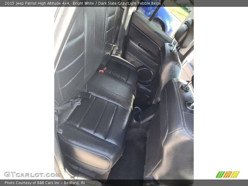 Bright White / Dark Slate Gray/Light Pebble Beige 2015 Jeep Patriot High Altitude 4x4