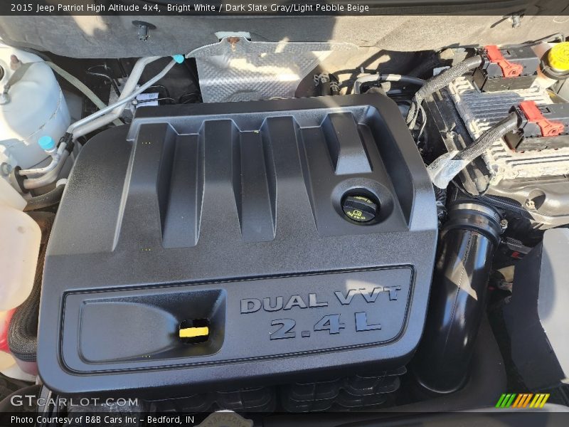 Bright White / Dark Slate Gray/Light Pebble Beige 2015 Jeep Patriot High Altitude 4x4