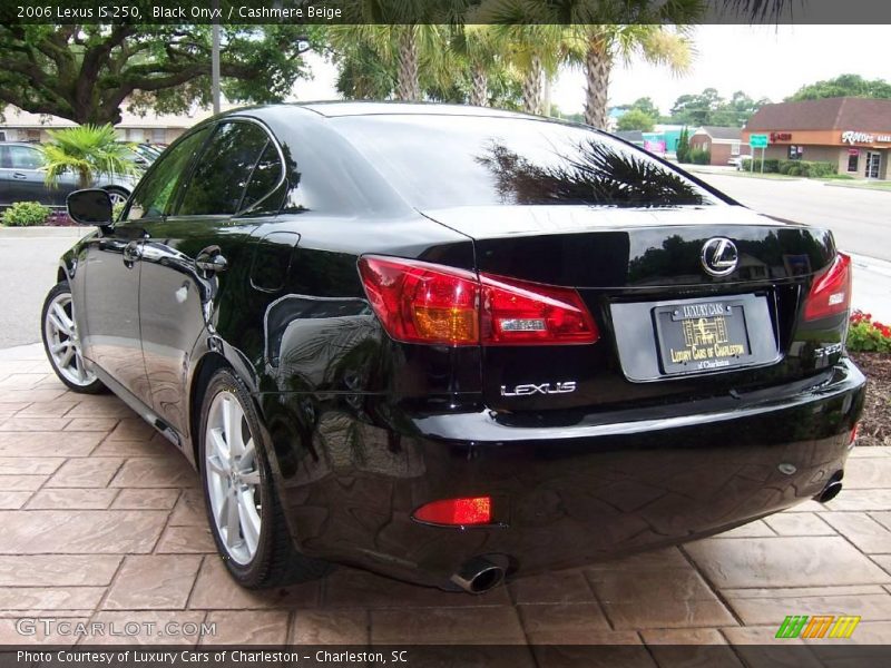 Black Onyx / Cashmere Beige 2006 Lexus IS 250
