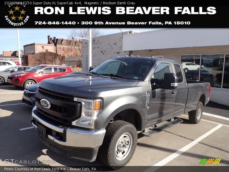 Magnetic / Medium Earth Gray 2020 Ford F350 Super Duty XL SuperCab 4x4