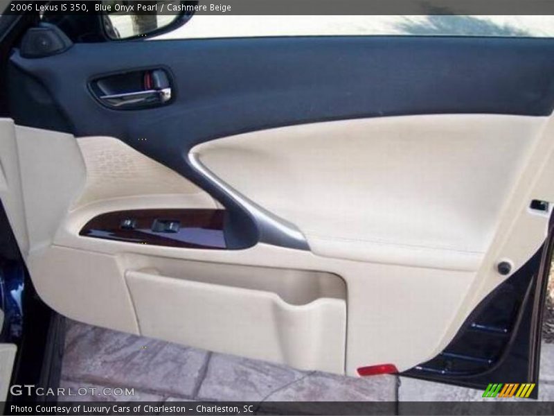 Blue Onyx Pearl / Cashmere Beige 2006 Lexus IS 350