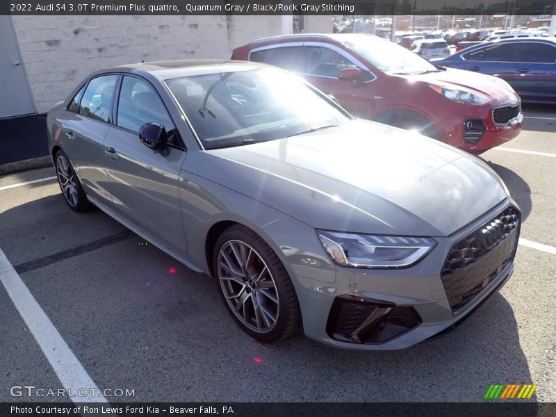 Front 3/4 View of 2022 S4 3.0T Premium Plus quattro