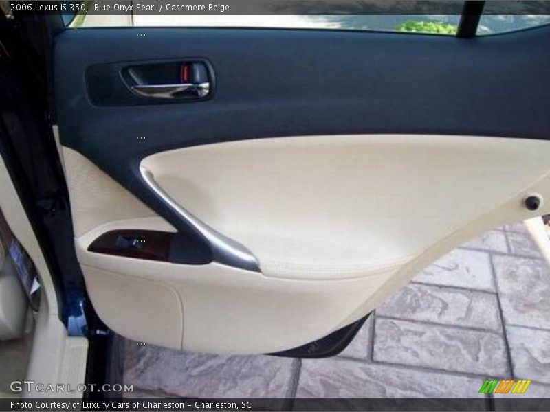 Blue Onyx Pearl / Cashmere Beige 2006 Lexus IS 350