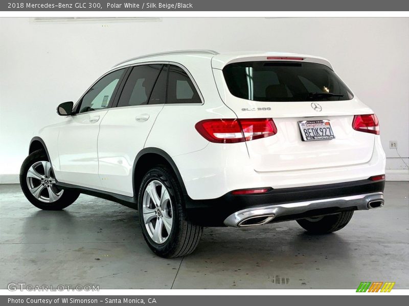 Polar White / Silk Beige/Black 2018 Mercedes-Benz GLC 300