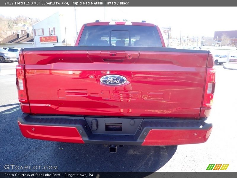 Rapid Red Metallic Tinted / Black 2022 Ford F150 XLT SuperCrew 4x4