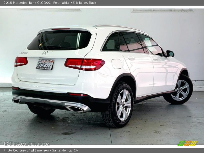 Polar White / Silk Beige/Black 2018 Mercedes-Benz GLC 300