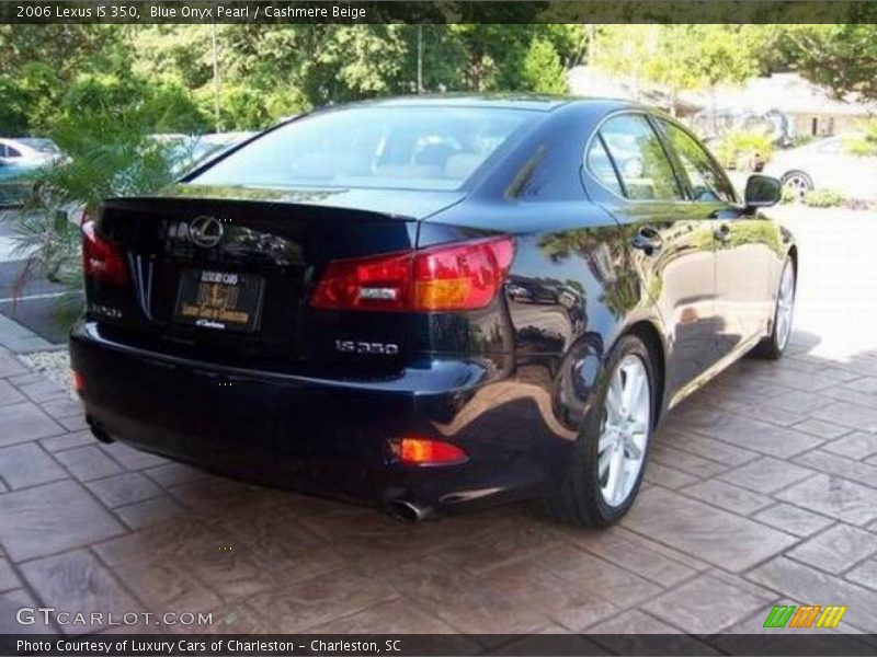 Blue Onyx Pearl / Cashmere Beige 2006 Lexus IS 350
