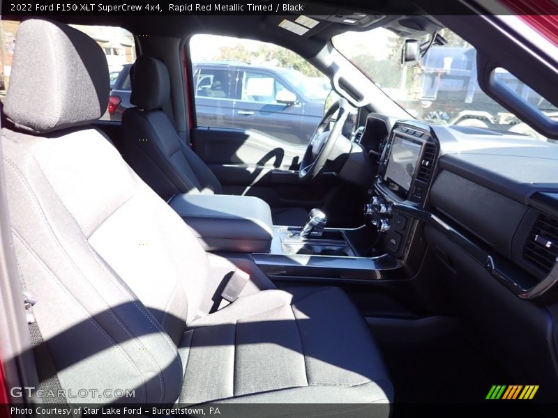 Rapid Red Metallic Tinted / Black 2022 Ford F150 XLT SuperCrew 4x4