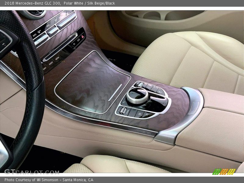 Polar White / Silk Beige/Black 2018 Mercedes-Benz GLC 300