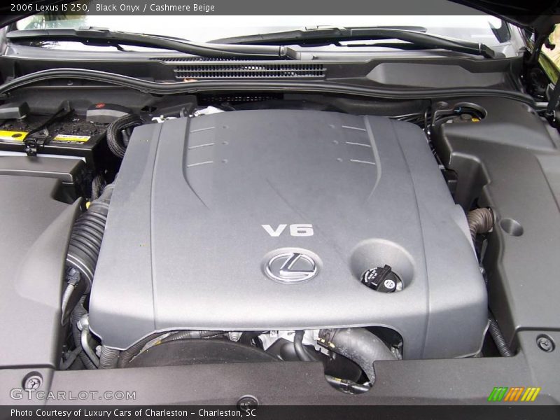 Black Onyx / Cashmere Beige 2006 Lexus IS 250