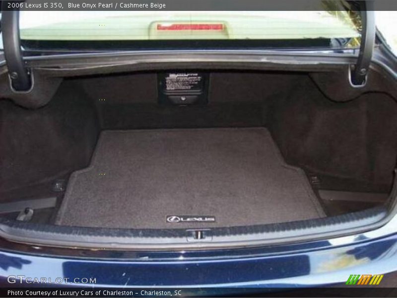 Blue Onyx Pearl / Cashmere Beige 2006 Lexus IS 350