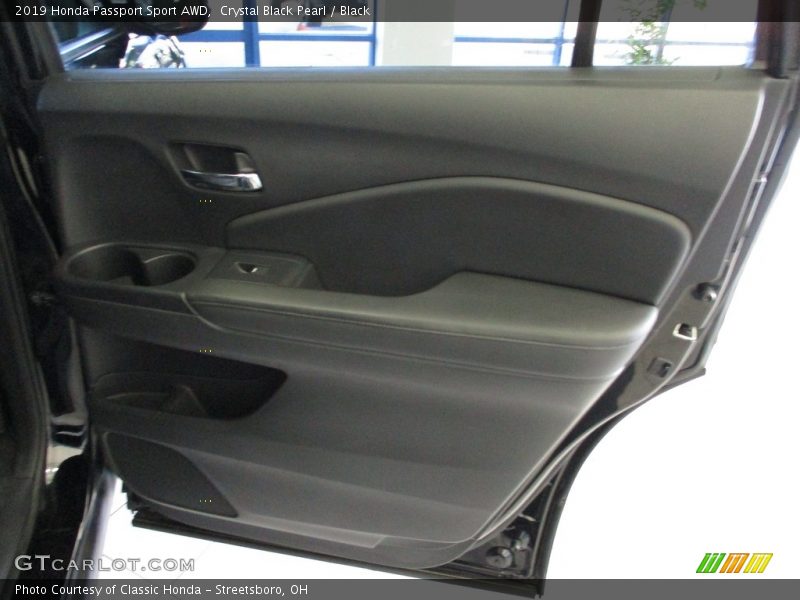 Crystal Black Pearl / Black 2019 Honda Passport Sport AWD