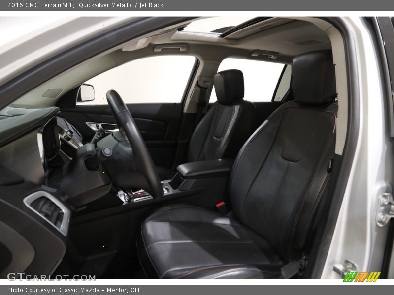 Quicksilver Metallic / Jet Black 2016 GMC Terrain SLT