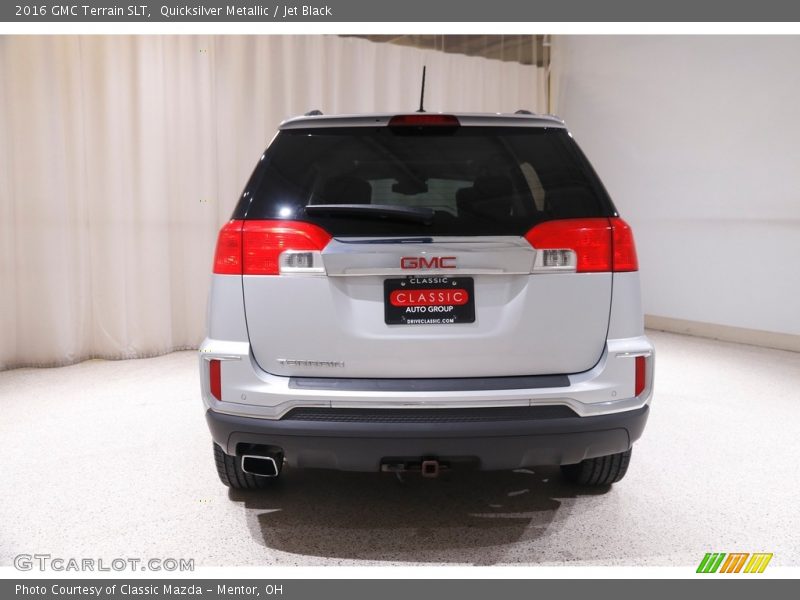 Quicksilver Metallic / Jet Black 2016 GMC Terrain SLT