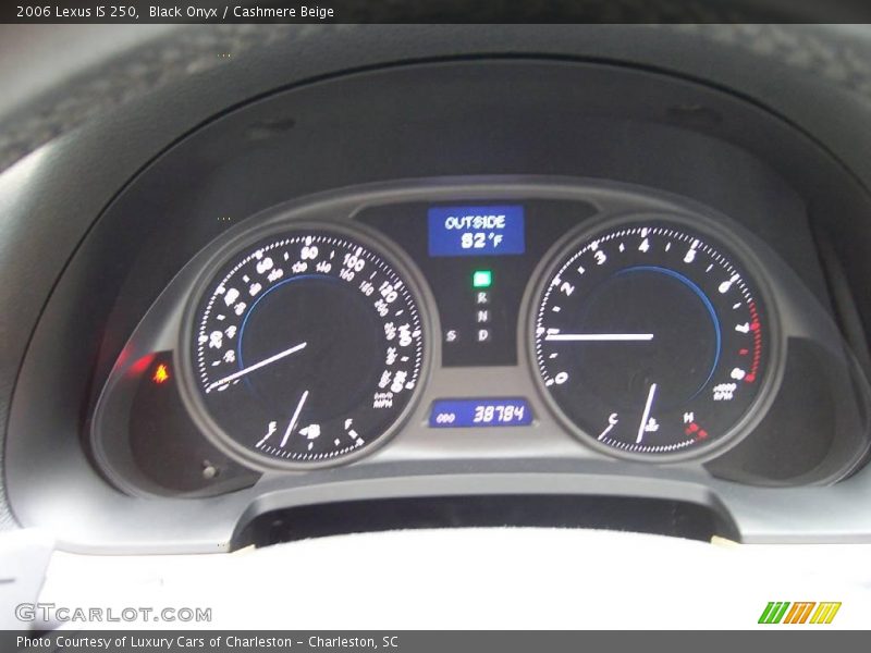 Black Onyx / Cashmere Beige 2006 Lexus IS 250