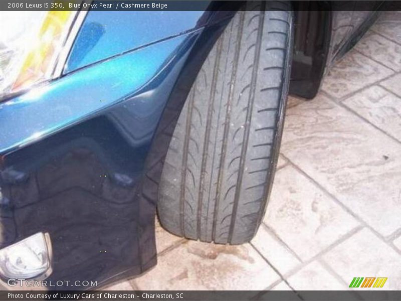 Blue Onyx Pearl / Cashmere Beige 2006 Lexus IS 350