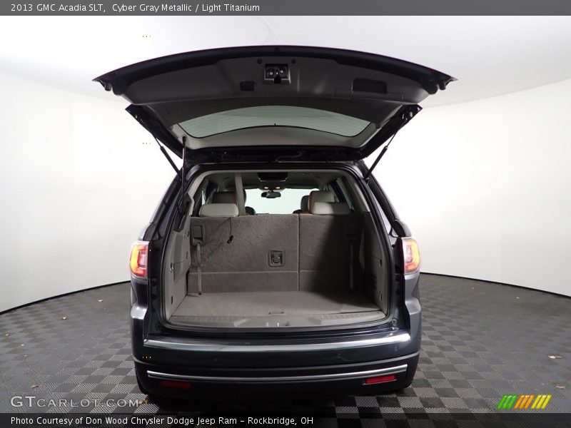 Cyber Gray Metallic / Light Titanium 2013 GMC Acadia SLT