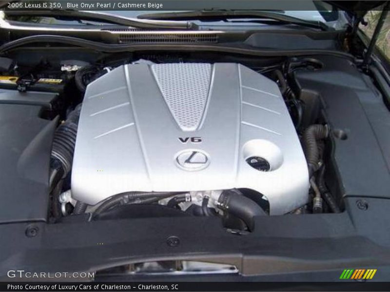 Blue Onyx Pearl / Cashmere Beige 2006 Lexus IS 350
