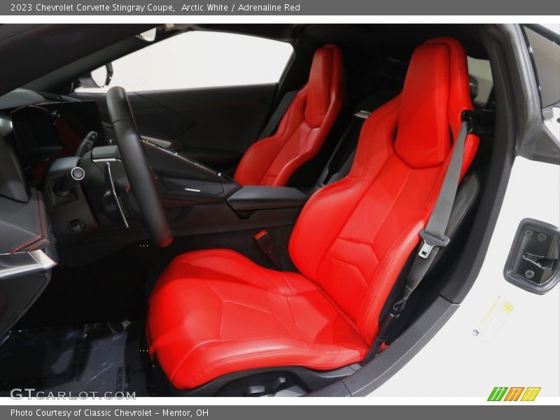 Front Seat of 2023 Corvette Stingray Coupe