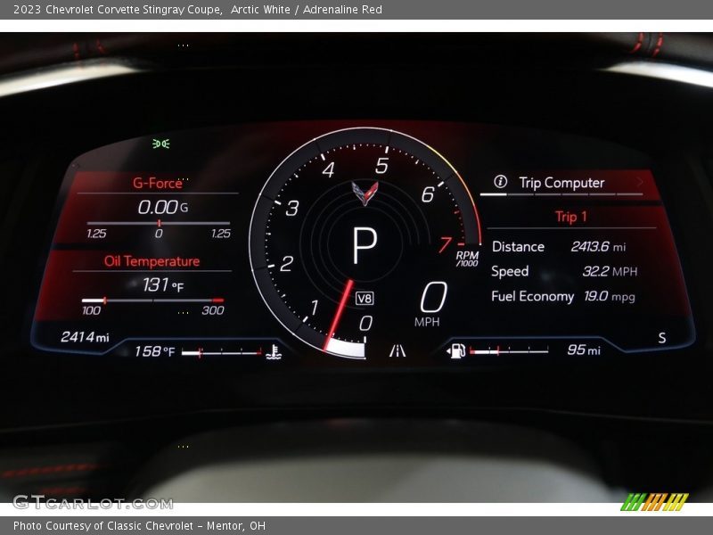  2023 Corvette Stingray Coupe Stingray Coupe Gauges