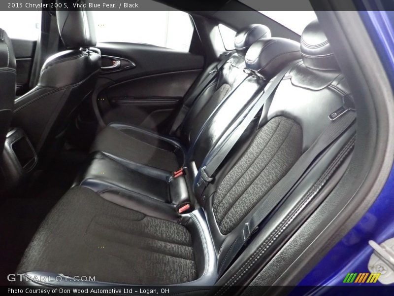 Vivid Blue Pearl / Black 2015 Chrysler 200 S