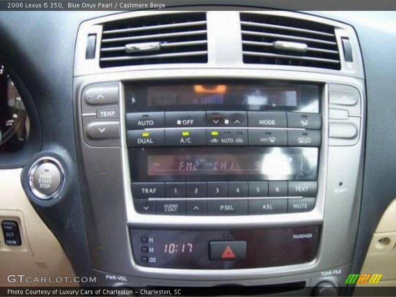 Blue Onyx Pearl / Cashmere Beige 2006 Lexus IS 350