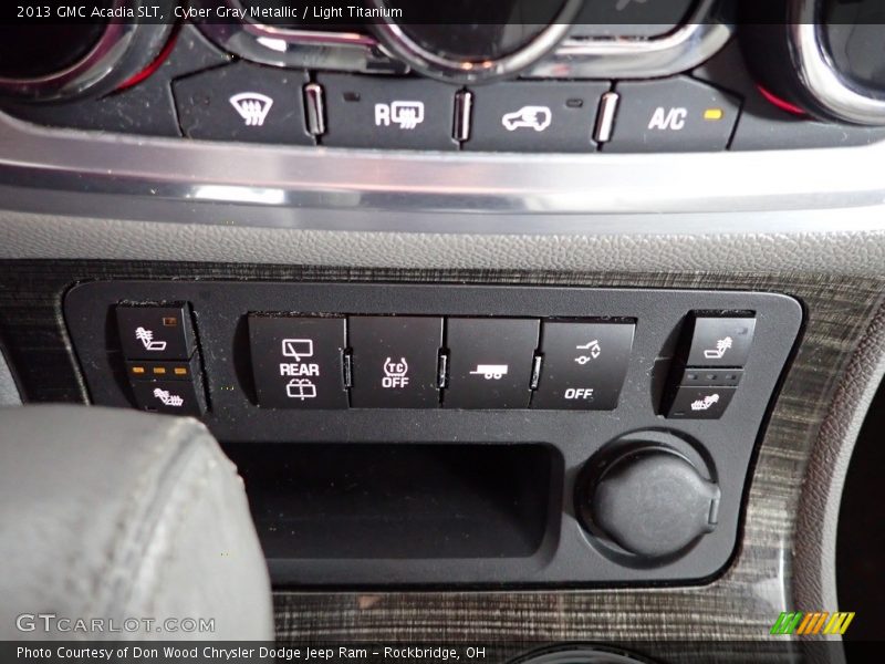 Cyber Gray Metallic / Light Titanium 2013 GMC Acadia SLT