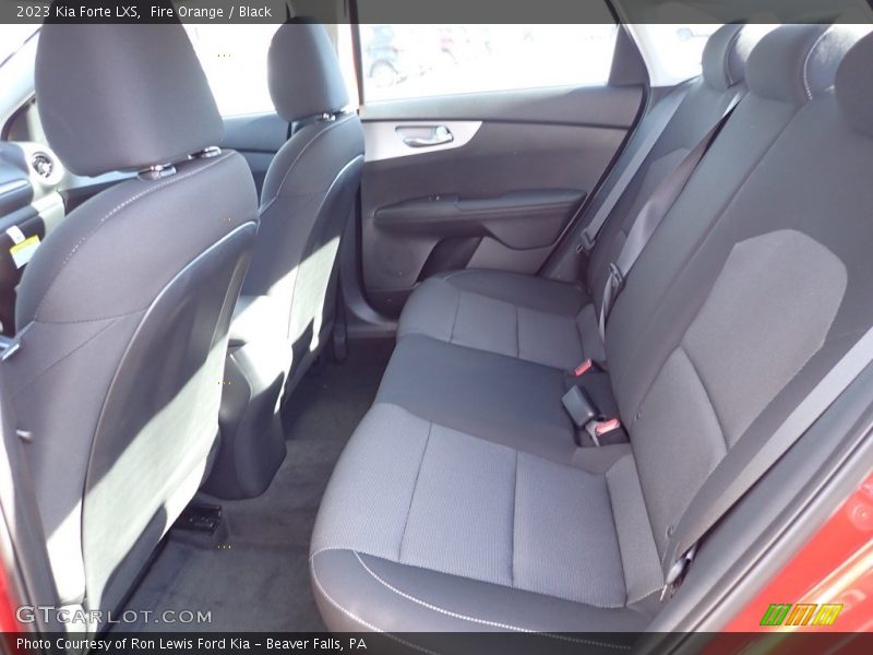 Fire Orange / Black 2023 Kia Forte LXS