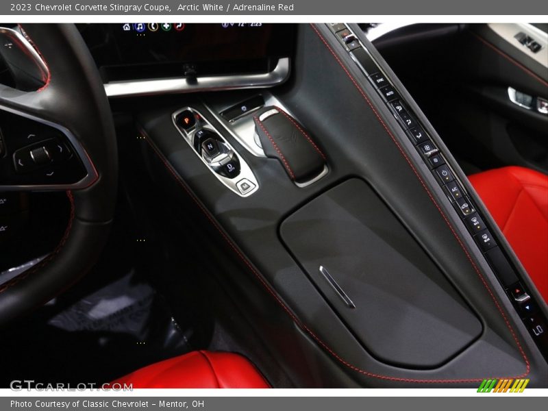 Controls of 2023 Corvette Stingray Coupe