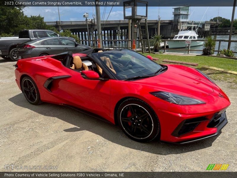 Torch Red / Natural 2023 Chevrolet Corvette Stingray Convertible