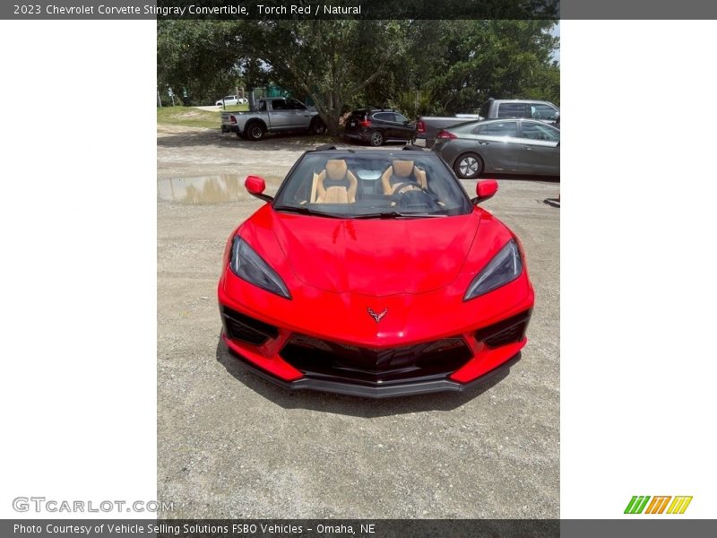 Torch Red / Natural 2023 Chevrolet Corvette Stingray Convertible
