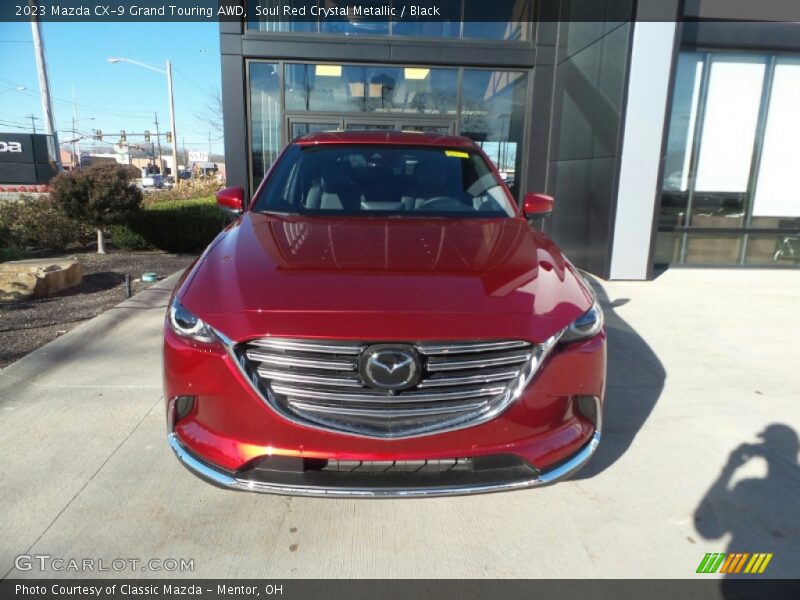 Soul Red Crystal Metallic / Black 2023 Mazda CX-9 Grand Touring AWD