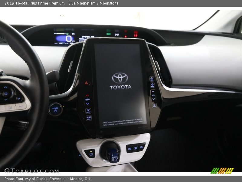 Controls of 2019 Prius Prime Premium