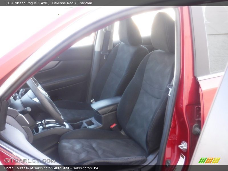 Cayenne Red / Charcoal 2014 Nissan Rogue S AWD