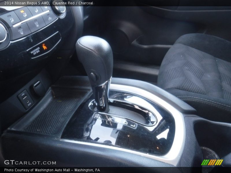 Cayenne Red / Charcoal 2014 Nissan Rogue S AWD