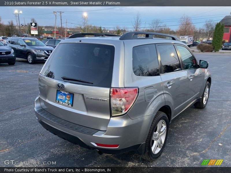 Steel Silver Metallic / Platinum 2010 Subaru Forester 2.5 X Premium