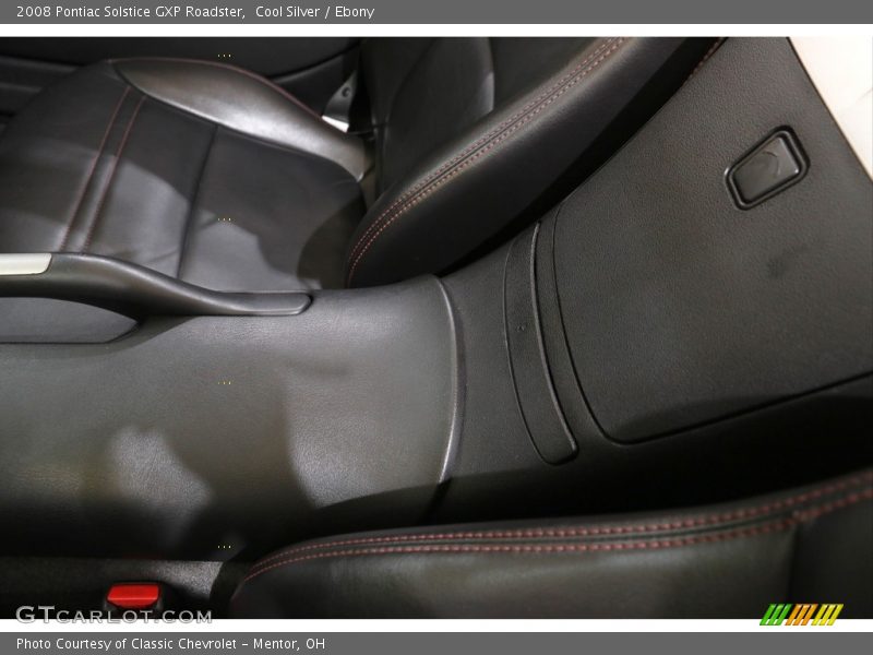 Cool Silver / Ebony 2008 Pontiac Solstice GXP Roadster